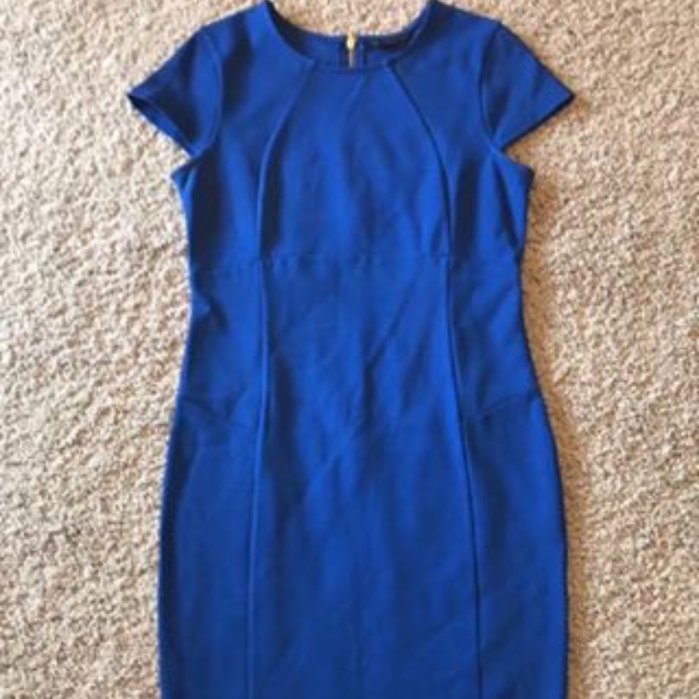 Royal blue dress